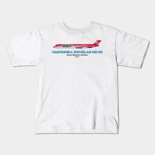 McDonnell Douglas MD-82 - Santa Barbara Airlines Kids T-Shirt